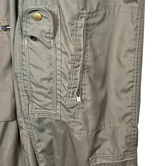Flyers Coveralls Men Summer Fire Resistant Sage Green CWU-27P Size 40R - Picture 13 of 16